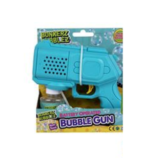 Bubble Gun, Battery Operated, Assorted